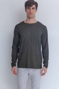 NEVER ENOUGH long sleeve t'shirt | green forest